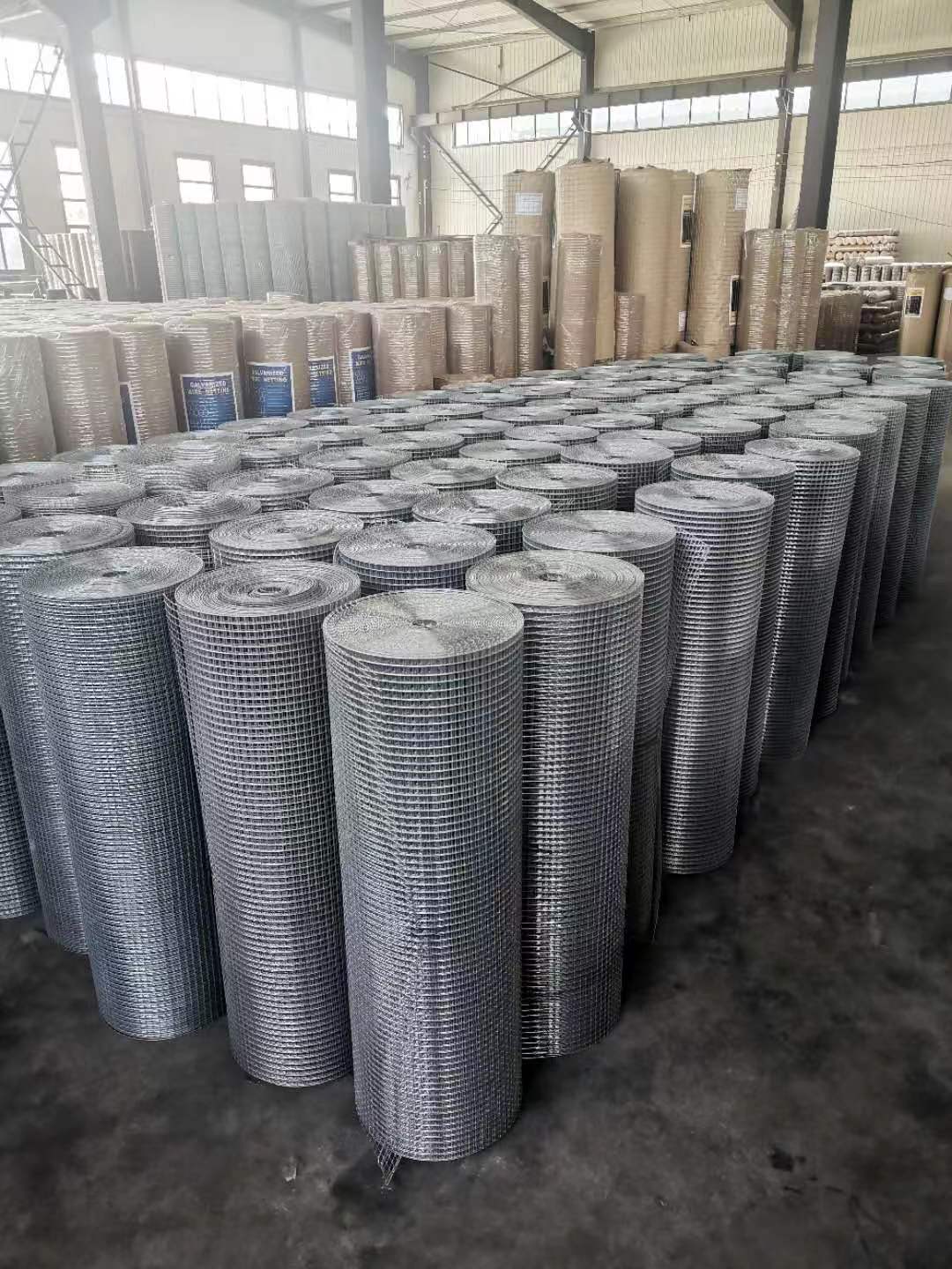 Material de Construção Revestimento de PVC Ferro Galvanizado Rede de Arame Soldada